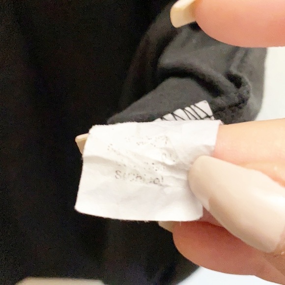 Mod Ref Black Suede High Neck Tank Top - Picture 6 of 8